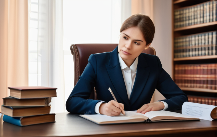 장애인상담사 실기 연습 - The Foundation of Law and Dedication**

A highly detailed, realistic image of a dedicated Russian di...